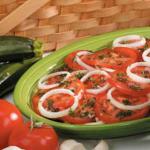 American Tomato Onion Salad Appetizer