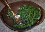 French Microwave Green Beans 1 Dinner