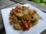 American Skillet Okra and Rice Dinner