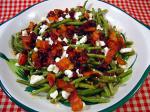 American Haricots Verts with Goat Cheese and Warm Dressing Dinner