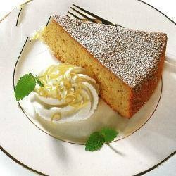 American Almond Cake with Potatoes Dinner