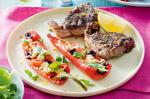 American Lamb With Fetta And Olive Stuffed Peppers Recipe Appetizer