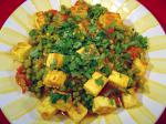 Indian Mattar Paneer  Indian Peas with Paneer Cheese Appetizer