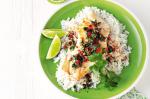 American Fish With Coconut Rice And Lime And Coriander Gremolata Recipe Appetizer