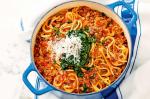 American Onepot Spaghetti Bolognaise Recipe Appetizer