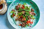 American Char Siu Beef With Broccolini Recipe Appetizer