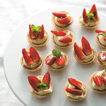 Strawberry and White Chocolate Ganache Tartlets recipe