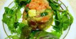 American Easy and Festive Avocado and Salmon Tartare 1 Appetizer