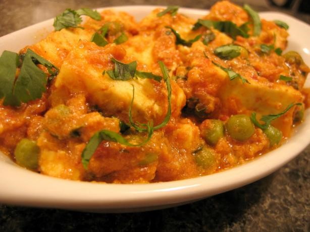 Indian Paneer Mutter Appetizer