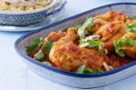 Chicken With Honey Tomatoes And Almonds Recipe recipe