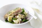Canadian Tuna With Oregano And Warm Cauliflower And Olive Salad Recipe Dinner