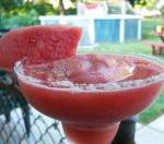 Canadian Frozen Watermelon Margaritas for a Crowd Dessert