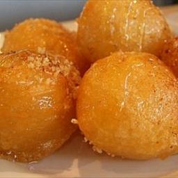 Greek Greek Honey Puffs - Loukoumades Dessert