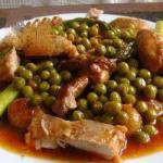 American Pheasant Stew with Vegetables Appetizer
