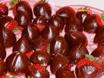 American Chocolate Grand Marnier Covered Strawberries Dessert