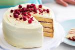 American Anneka Mannings Layered White Chocolate Cake Recipe Dessert