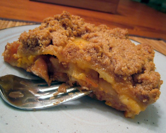 American Apple and Cheddar Cheese Dessert Lasagna Dessert