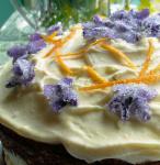 American Homemade Crystallised Flowers  Violets Dessert