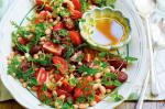 Spanish White Bean Chorizo And Herb Salad Recipe Appetizer