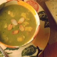 Bulgarian Broccoli and Blue Brie Soup Soup