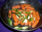 American Baby Carrots With Scallions Appetizer