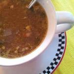 American Grandmas Steers Tail Soup Appetizer