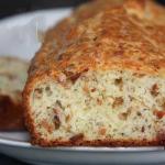 American Savory Cake with Bacon and Comte Appetizer