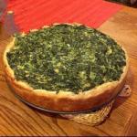 American Spinach Cake with Layered Hairstyles Ei Appetizer