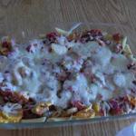 American Summery Oven Dish with Pasta Appetizer
