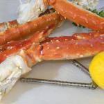 American Garlic King Crab Legs Appetizer