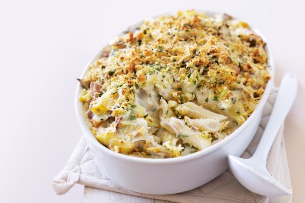 British Tuna Mornay With Orange and Leek Recipe Appetizer