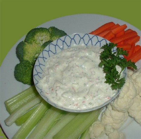 British Garden Fresh Dip Appetizer