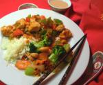 Chinese Sichuan Pepper Chicken Dinner