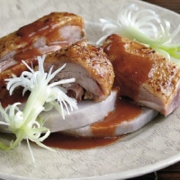 Chinese Duck Stuffed with Myriad Condiments Appetizer