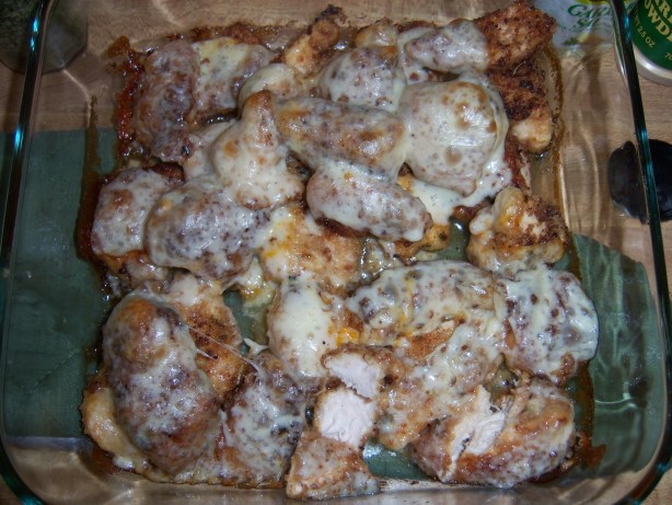 American Chicken with Muenster Cheese Dinner