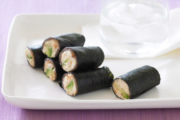 American Smoked Salmon And Avocado Nori Rolls Recipe Dinner