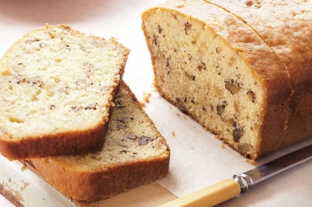 American Walnut Loaf With Lemon Syrup Recipe Dessert