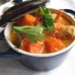 French Cassolettes Chicken Curry Appetizer