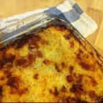 American Baked Rice with Bechamel Sauce and Smoked Scamorza Appetizer