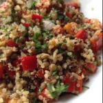 American Salad Quinoa and Lentils Dessert