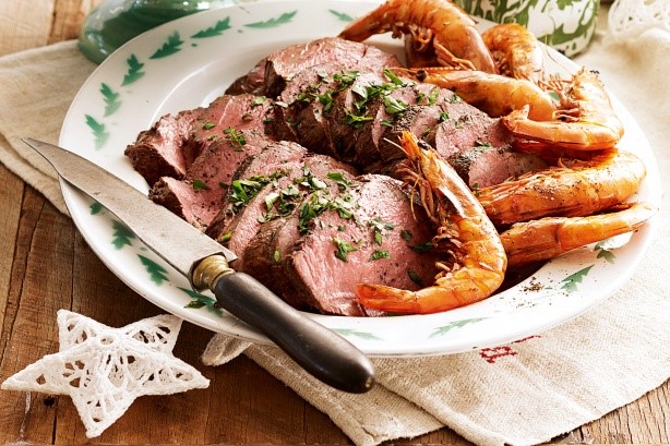 American Surf And Turf With Aioli Recipe Dinner