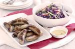 American Crunchy Apple Salad With Pork And Fennel Sausages Recipe Appetizer