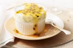American Frozen Passionfruit Souffles Recipe Dessert