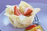 American Ricotta Fruit Tarts Recipe Dessert