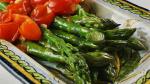 American Asparagus with Tomatoes Recipe Appetizer