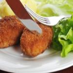 American Mushroom Cutlets Appetizer