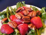 Canadian Asparagus Strawberry Salad With Honey Lime Dressing Breakfast
