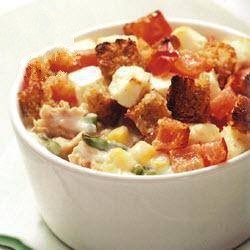 American Small Pots of Tuna and Corn Appetizer