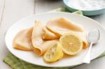 American Crepes With Lemon And Sugar Recipe Breakfast