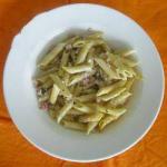 Pasta with Ham for the Gratin Made recipe